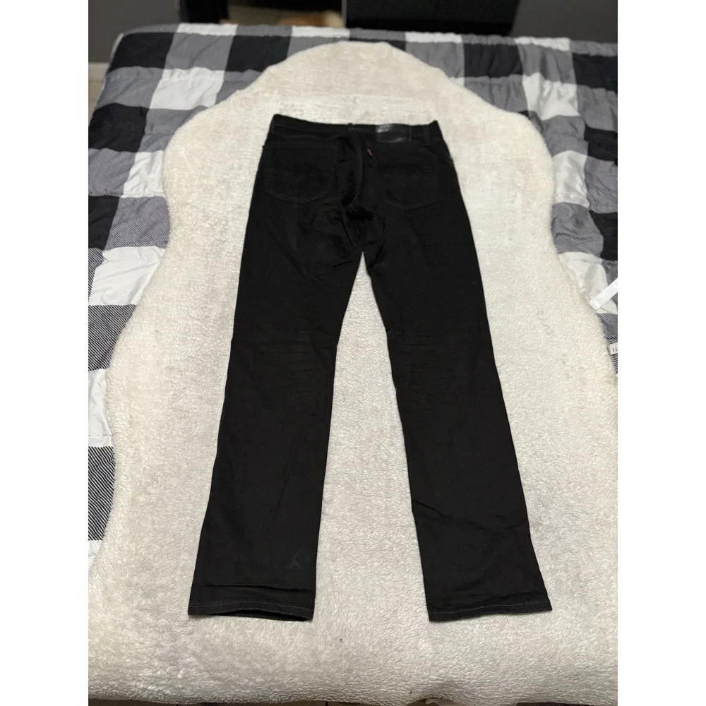 Levi's 511 Premium Men's Black Denim Jeans Size 31x32 Pants Stretch